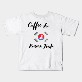 Coffee & Jindo Kids T-Shirt